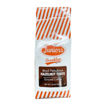 Junior&#39;s Most Fabulous Hazelnut Torte, Medium Roast Ground Coffee, 12 oz bag - £9.58 GBP