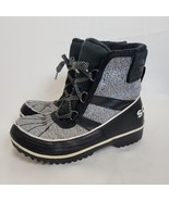Sorel Tivoli Women&#39;s 7.5 Waterproof Insulated Boot Gray Black Faux Fur O... - $40.60 CAD