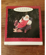 Hallmark Keepsake Ornament Relaxing Moment &quot;Coca-Cola&quot; Santa 1993 - £4.60 GBP