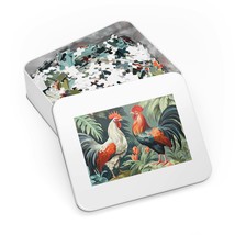 Jigsaw Puzzle in Tin, Chicken/Rooster, Personalised/Non-Personalised, awd-270 (3 - £27.77 GBP+