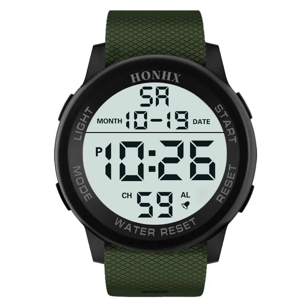Watch for Women Men Waterproof Men&#39;s Relojes Para Hombre Simple Lcd Digital Stop - £89.26 GBP