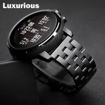 Business Strap For Samsung Galaxy Watch Metal Stainless Steel Band Elegant  22 2 - £10.58 GBP