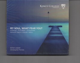 My Soul, What Fear You? / CD / SEALED / Christopher Purves / Simon Lepper / 2023 - $15.29