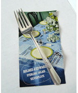Holmes and Edwards Fork Youth Pattern Inlaid Silver Plate Salad Fork  6 ... - £5.49 GBP