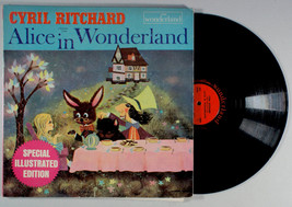 Cyril Ritchard - Alice in Wonderland (1962) Vinyl LP • Mad Tea Party - $20.11