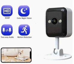 Security Cameras x 2 pcs Wireless 64gb SD Indoor/Outdoor 1080P Audio Color Night - $35.88