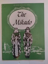 The Mikado Film Souvenir Program 1954 by W.S. Gilbert - Vintage - $14.80