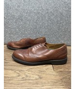 Mens Rockport  Brown Leather Oxford Dress Lace Up Casual Shoes Size 12 M KG - $561.98 MXN