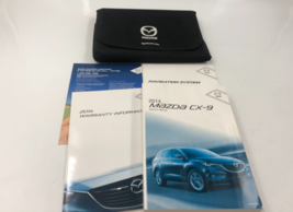 2014 Mazda CX-9 CX9 Owners Manual Handbook Set with Case OEM H01B44053 - $53.99