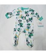 Infant 0 3 Months Mickey Mouse St Patricks Day Sleeper Outfit Minnie Dis... - £10.94 GBP