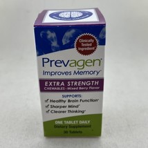 Prevagen Extra Strength Chewables Mixed Berry Flavor 30 Tablets - £18.30 GBP
