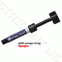 Prime Dent Light Cure Hybrid Composite Dental Resin OPAQUE - 4.5 g syringe  - $11.99