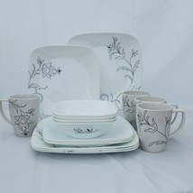 ♻️ Corelle Royal Lines Square 16-Pc Dinnerware Set, 4 Place Setting - $4,099.59 MXN