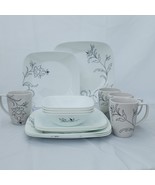 ♻️ Corelle Royal Lines Square 16-Pc Dinnerware Set, 4 Place Setting - $4,084.72 MXN