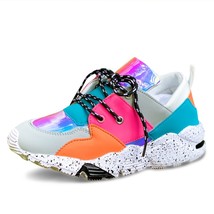 VIP  dad shoes chunky sneakers for women summer 2021 breathable comfortable plat - £27.86 GBP