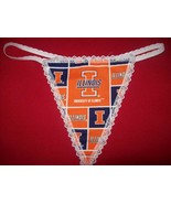 Womens UNIVERSITY OF ILLINOIS Gstring Thong Lingerie College Underwear - $19.99