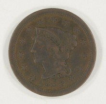 1852 1C Large Cent in VF Condition, Brown Color, Nice Detail for Grade - £31.63 GBP