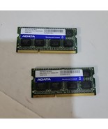 2 Sticks Of ADATA 4gb RAM Ddr3 Pc3-10600s-999 2rx8 Laptop Notebook Memory - $379.18 MXN