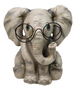 Safari African Savanna Whimsical Elephant Young Calf Wearing Glasses Fig... - €20,60 EUR Safari African Savanna Whimsical Elephant Young Calf Wearing Glasses Fig... - €20,60 EUR
