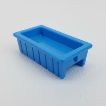 Lincoln Logs Rocky Mountain Ranch Blue Water Trough Replacement Piece Part - $4.45