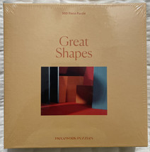 Great Shapes Piecework Puzzles 500 Pieces 19.25&quot; x 26.6&quot; Brand New Seale... - $9.29
