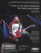 Lamb of God Mark Morton 2012 Mesa Boogie Royal Atlantic guitar amp advertisement - £3.38 GBP