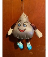 10&quot; Hershey&#39;s Kiss Character Hanging Plush *Pre-Owned/Early 2000&#39;s No Ta... - $239.05 MXN