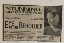 Eye Of The Beholder Vintage Movie Print Ad Ewan McGregor Ashley Judd TPA10 - £4.69 GBP