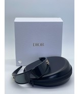 Authentic DIOR VERYDIOR M1U Black Gold Mask Wrap Sunglasses with CD Logo - $503.12 CAD