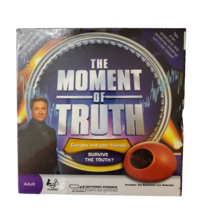 The Moment of Truth Adult Party Game Biometric Lie Detector 2008 Fun Nov... - £19.38 GBP