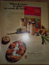 Spice Island Cook Book Offer Print Magazine Ad 1969 - $5.99
