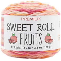 Premier Yarns Sweet Roll Fruits Yarn-Pink Grapefruit - £11.11 GBP