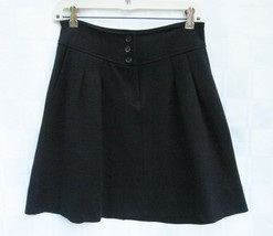 Banana Republic Black Flare Thick Jersey Stretch Ponte Riding Mini Skirt... - £11.90 GBP