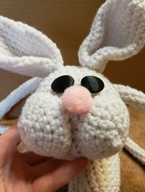 Crocheted White Bunny Rabbit Purse - £11.89 GBP