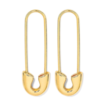 Sugar Fix &quot;Safety Pin&quot; Threader Earrings (Nickel Free) New!!! - £7.58 GBP