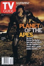 ORIGINAL Vintage July 28 2001 TV Guide Tim Roth Planet of the Apes - £12.73 GBP