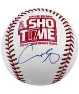 Shohei Ohtani Autographed Los Angeles Angels 2021 AL MVP Baseball MLB Do... - £1,796.40 GBP