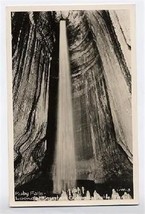 Ruby Falls Lookout Mountain Caverns Real Photo Postcard - £9.49 GBP