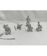 Lot Of (5) Vintage Historical Military Desert Infantry Lead Miniatures 1-3&quot; - $40.73 CAD