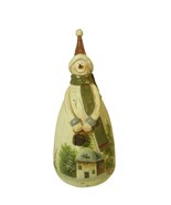 Snowman Figurine Statue Christmas Decoration Holiday Winter Decor - $16.37
