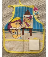 Vintage Russ Bernie Trolls Troll Kiddy Apron &amp; Art Set New with Tags - $16.67