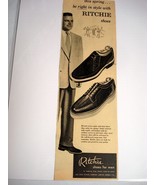 1953 John Ritchie Shoes Ad Be Right in the Style with Ritchie Shoes, Quebec - £6.80 GBP