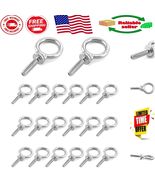 Precision Machined Eye Bolts - 20 Pack 1/4&quot;-20 x 1&quot; Marine Grade Strength - $701.41 MXN