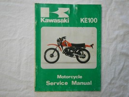 1979 1980 1981 1982 Kawasaki KE100 KE 100 Service repair shop manual  - $20.78