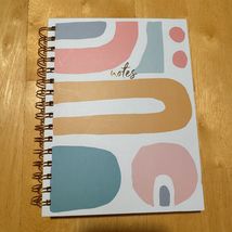 Tabbed Notebook with To Do List Bullets Dot Grid Spiral Planner Undated - £11.37 GBP