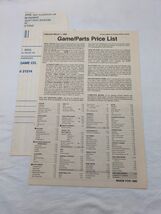 Avalon Hill Game/Parts Price List March 1st 1980 - €5,98 EUR