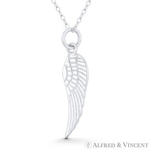 Guardian Angel Protection Charm 925 Sterling Silver Eagle Bird Wing Luck Pendant - £13.66 GBP+