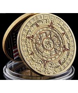 Mexico Mayan Aztec Calendar Coin !!! - £12.14 GBP