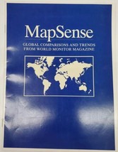 Map Sense Global Comparisons and Trends from World Monitor Magazine 1991 - £11.76 GBP