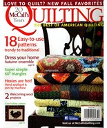 McCall&#39;s Quilting Magazine New Fall Favorites Wool Projects Autumn Trian... - $129.02 MXN